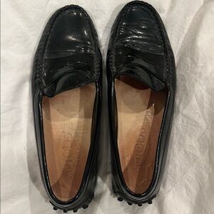 Tod’s Black Leather Loafers